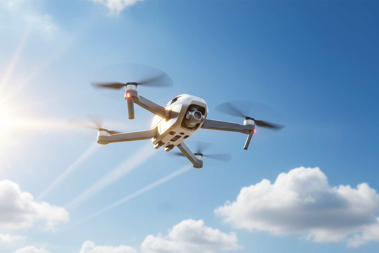 Drone Sunny Sky Hero